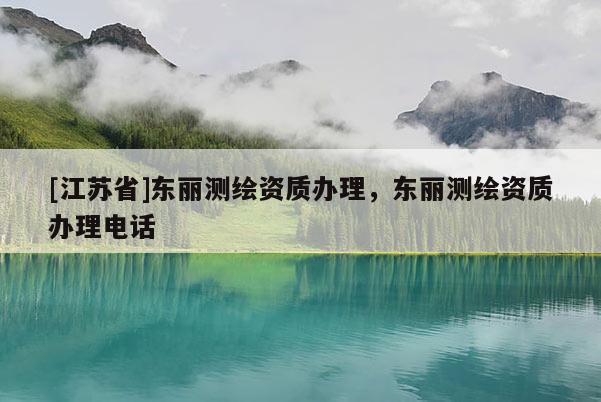 [江蘇省]東麗測繪資質辦理，東麗測繪資質辦理電話