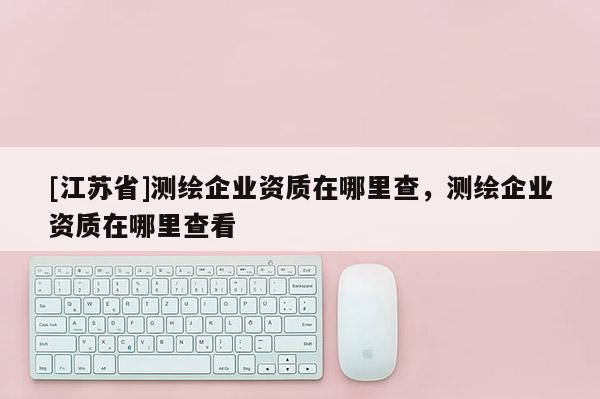 [江蘇省]測繪企業資質在哪里查，測繪企業資質在哪里查看